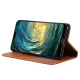 Huawei P20 2018 (EML-L29) PU Leather Wallet Book Case Cover, Brown