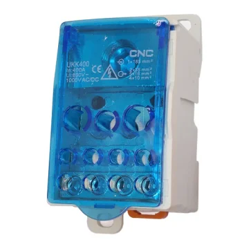 Unipolar Junction Box 400A for DIN Rail