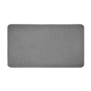 PetWant Double Layer Reusable Hygiene Cat Litter Tray Mat, Gray