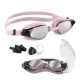 4Fizjo TSUNAMI Swimming Goggles with Anti-Fog and UV Filter, Pink