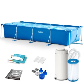 Large Rectangular Above Ground Frame Pool INTEX 28274 450x220 cm