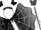 Kids Halloween Costume Set: Skirt, Wings, Wand, and Headband