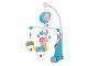 Baby Musical Crib Mobile Projection Toys Rattles + Remote, Blue