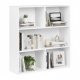 Modernhome S-20-W 3-Tier Shelving Unit, White