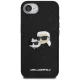 Karl Lagerfeld Fixed Glitter Case for iPhone 16e - Black