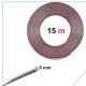 Self-Adhesive Decorative Chrome Trim Moulding Strip for Cars 6mm x 15m, Silver