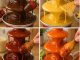 Electric Chocolate Fountain, 3 Tiers, Red