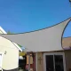 Multigarden 19194G GRAY Square Sun Shade Sail 3x3 m, Grey