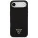Guess Silicone Triangle Logo MagSafe Phone Case Cover iPhone 17 Air - Black