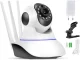 Rotatable IP Wi-Fi Camera / Baby Monitor with Motion Sensor & Night Vision