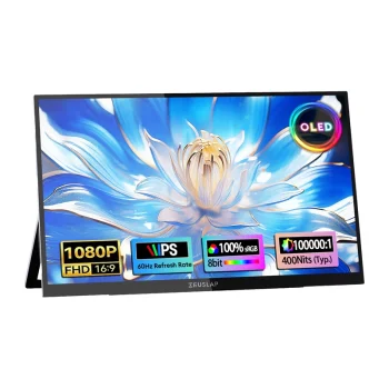 ZEUSLAP OL133ED 13.3" Full HD Touchscreen Portable OLED Monitor