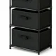 Organizer Cabinet with 4 Drawers, Wild Oak