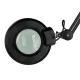 Activeshop S4 Magnifying Lamp with Stand, 5 Diopters, Black