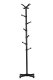 ModernHome Metal Standing Coat Rack, Hallway Coat Stand, Black