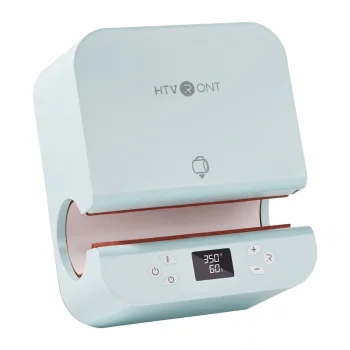 Mug Heat Press HTVRONT HPT01 Auto, Light Blue