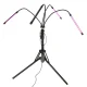 LED Grow Light for Plants on Tripod, 4 Flexible Arms, 80 LED