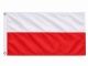 Large Polish National Flag with Grommets 155x90 cm, white-red