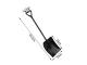 Snow Folding Removal Car Shovel, 32x24 cm