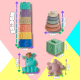 Soft Creative Sensory Blocks for Infants and Kids, Set of 27 Details