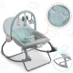 Nukido 705401 Baby Bouncer with Vibration, Mint