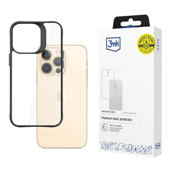 3mk Satin Armor Case+ for iPhone 13 Pro Max Black