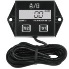 Universal Electronic Tachometer Tach Hour Meter for 2T/4T Engines