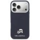 Karl Lagerfeld Saffiano MagSafe Case for iPhone 17 Pro, Blue