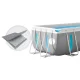 Intex 26770 Rectangular Frame Pool 400 x 200 x 122 cm with Filter Pump Set