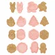 Christmas Cookie Cutters 8-Piece Set for Holiday Baking