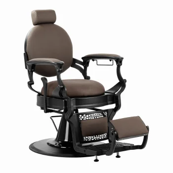 Gabbiano Niccolo Barber Chair, Brown