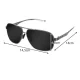 Trizand Polarized Sunglasses with UV 400 Filter (Black/Silver)
