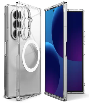 Ringke Fusion Magnetic MagSafe Case for Samsung Galaxy Z Fold 8 Ultra, Clear