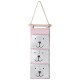 Nukido Hanging Wall Organizer for Toys, pink