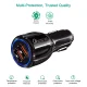 Maclean MCE478 B Car Charger, 2x USB, Quick Charge 3.0, 30W, Black