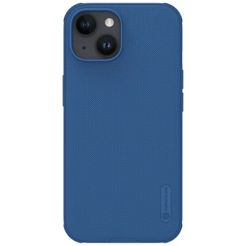 Nillkin Super Frosted Shield Pro dėklas telefonui iPhone 15 Plus, mėlynas