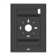 Maclean MC-950 B Lockable Tablet Enclosure Mount 12.4\"-13\", VESA 75x75 mm, Black