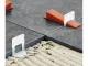 Tile Leveling System, 100 Clips and 100 Wedges, Red