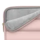 Tech-Protect Puffy 13-14\" Laptop Bag & Accessory Pouch, Pink
