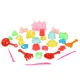 Sand Toy Set with Molds and Shovel, 28 Pieces