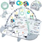Ricokids 3in1 Interactive Kids Mat 110x100cm, Rabbit