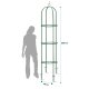 Plonos PL-992 200cm Garden Pergola Column | Outdoor Archway for Climbing Plants