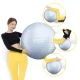 Gimnastikos ir reabilitacijos kamuolys 4FIZJO Reh Ball 85 cm, pilkas