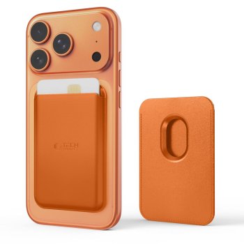 Tech-Protect MagWallet MagSafe Magnetic Wallet  Phone - Orange