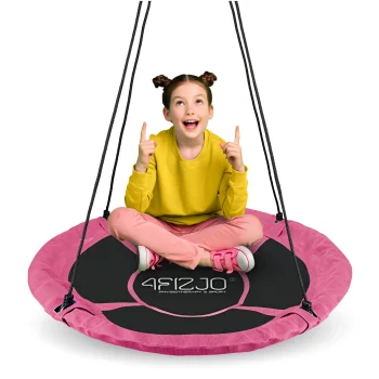 4FIZJO Kids Nest Swing 100 cm, Pink