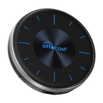 Ottocast PCS46 OttoAiBox P3 Wireless CarPlay / Android Auto Adapter, HDMI, 4G SIM (Black)