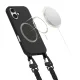 Tech-Protect iPhone 16 Case MagNecklace MagSafe, Black