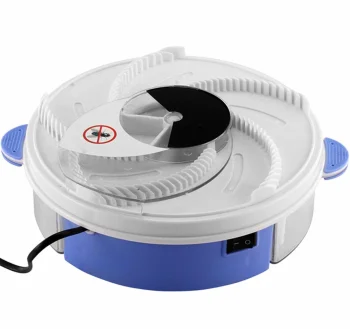 Electric Insect and Fly Trap, 230V, Ø 23 cm, White/Blue