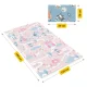 4Fizjo Królestwo i Kosmos Double-Sided Educational Play Mat, 180x120 cm