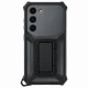 Samsung Galaxy S23 Rugged Gadget Case with Ring Holder & Stand, Gray