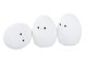 Kids Night Light Egg, LED RGB, Silicone, with Remote and USB, White